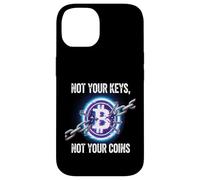 Non le tue chiavi Non le tue monete controllo di sicurezza bitcoin gratuito Custodia per iPhone 14