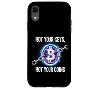Non le tue chiavi Non le tue monete controllo di sicurezza bitcoin gratuito Custodia per iPhone XR