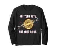 Non le tue chiavi Non le tue monete controllo di sicurezza bitcoin gratuito Maglia a Manica