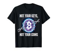 Non le tue chiavi Non le tue monete controllo di sicurezza bitcoin gratuito Maglietta