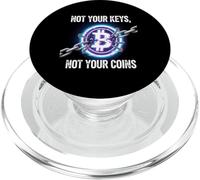 Non le tue chiavi Non le tue monete controllo di sicurezza bitcoin gratuito PopSockets PopGrip per MagSafe