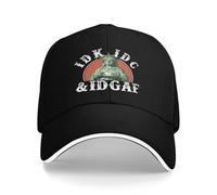 Non Lo so, Non Mi Interessa, Non Me ne Frega Niente. Cappello da Baseball Vintage.