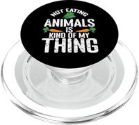 Non mangiare animali è una cosa mia PopSockets PopGrip per MagSafe