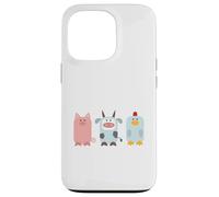 Non mangio i miei amici -Vegetariano Amante degli Animali Cruelty Free Custodia per iPhone 13 Pro