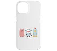 Non mangio i miei amici -Vegetariano Amante degli Animali Cruelty Free Custodia per iPhone 14