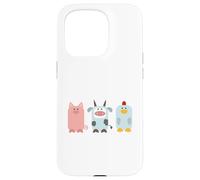 Non mangio i miei amici -Vegetariano Amante degli Animali Cruelty Free Custodia per iPhone 15 Pro