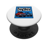 Non me ne frega di due camion divertenti pickup PopSockets PopGrip Adesivo