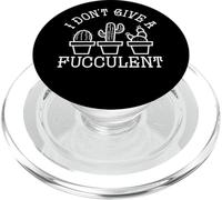 Non me ne frega di un divertente amante delle piante di cactus succulente PopSockets PopGrip per MagSafe