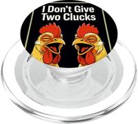 Non me ne frega due chiocce Funny Chickens PopSockets PopGrip per MagSafe