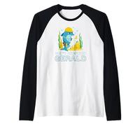 Non Mettere in Dubbio Gerald The Dolphin Funny Construction Maglia con Maniche Raglan