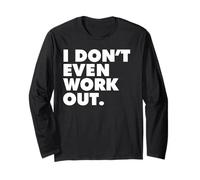 Non Mi alleno nemmeno Maglia a Manica