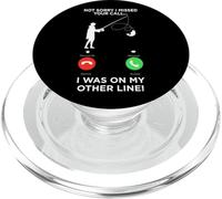 Non mi dispiace Ho perso la tua chiamata Ero sulla mia altra pesca PopSockets PopGrip per MagSafe