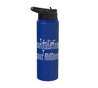 Non mi distratto Vado in missioni secondarie Consapevolezza dell"ADHD Stainless Steel Insulated Water Bottle