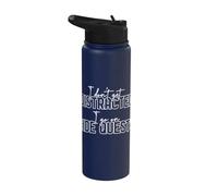 Non mi distratto Vado in missioni secondarie Consapevolezza dell"ADHD Stainless Steel Insulated Water Bottle