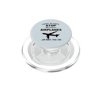 Non mi fermo sempre e guardo gli aeroplani divertenti per tutti PopSockets PopGrip per MagSafe