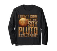 Non Mi Importa Quello Che Dicono Che Plutone è Un Pianeta Maglia a Manica