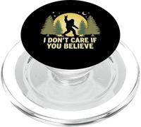 Non mi importa se credi a Bigfoot Rock sulla foresta di Sasquatch PopSockets PopGrip per MagSafe