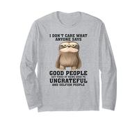 Non Mi Interessa Quello Che Qualcuno Dice Che Le Brave Persone Si stancano Maglia a Manica