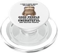 Non mi interessa quello che qualcuno dice che le brave persone si stancano PopSockets PopGrip per MagSafe