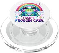Non mi interessa Sarcastic Frog Lover Frog PopSockets PopGrip per MagSafe