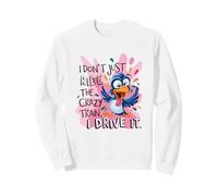 Non Mi limito a Guidare Il Treno Pazzo Felpa