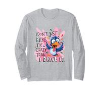 Non Mi limito a Guidare Il Treno Pazzo Maglia a Manica