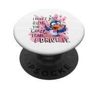 Non mi limito a guidare il treno pazzo PopSockets PopGrip Adesivo