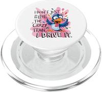 Non mi limito a guidare il treno pazzo PopSockets PopGrip per MagSafe