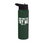 Non mi metterai alla prova Stainless Steel Insulated Water Bottle