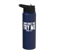 Non mi metterai alla prova Stainless Steel Insulated Water Bottle