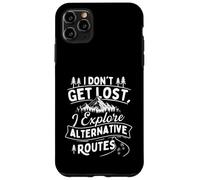Non mi perdo, esploro percorsi alternativi - Escursioni escursionistiche Custodia per iPhone 11 Pro Max