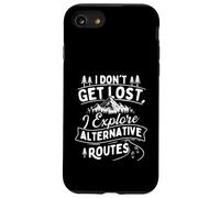 Non mi perdo, esploro percorsi alternativi - Escursioni escursionistiche Custodia per iPhone SE (2020) / 7/8