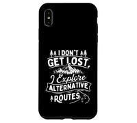 Non mi perdo, esploro percorsi alternativi - Escursioni escursionistiche Custodia per iPhone XS Max