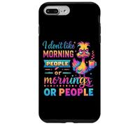 Non mi piacciono le persone mattutine o le mattine Custodia per iPhone 7 Plus/8 Plus