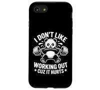 Non mi piace allenarmi perché fa male divertente allenamento in palestra Custodia per iPhone SE (2020) / 7/8