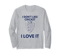 Non Mi Piace Il Cricket Lo Amo Inghilterra Cricket Maglia a Manica