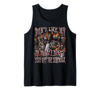 Non mi piace la mia guida? Divertente Hard Skeleton Meme Bootleg Canotta