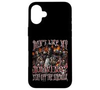 Non mi piace la mia guida? Divertente Hard Skeleton Meme Bootleg Custodia per iPhone 16 Plus