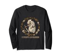 Non Mi scuso Opossum Maglia a Manica