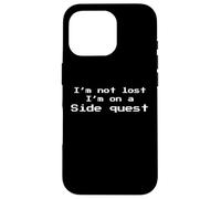 Non mi sono perso Sono in una ricerca secondaria divertente scherzo giocatore Custodia per iPhone 16 Pro