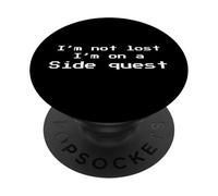 Non mi sono perso Sono in una ricerca secondaria divertente scherzo giocatore PopSockets PopGrip Adesivo
