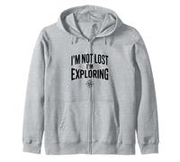 Non Mi Sono Perso, STO esplorando Adventurer Travel Felpa con Cappuccio