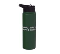Non mi spaventi, ho due figlie stile riscatto Stainless Steel Insulated Water Bottle