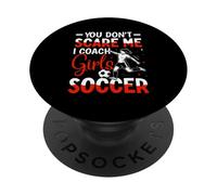 Non mi spaventi io allenatore ragazze calcio PopSockets PopGrip Adesivo