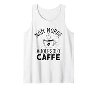 Non Morde Vuole Solo caffè Canotta