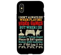 Non muoio sempre quando gioco ai videogiochi, ma quando faccio Mo Custodia per iPhone X/XS