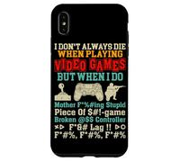 Non muoio sempre quando gioco ai videogiochi, ma quando faccio Mo Custodia per iPhone XS Max