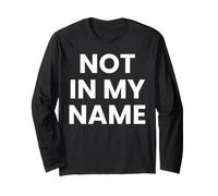 Non nel Mio Nome Maglia a Manica