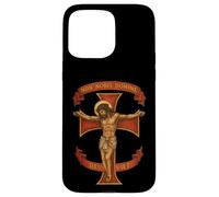 Non Nobis Domine - Deus Vult - Catholic Custodia per iPhone 15 Pro Max
