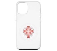 Non Nobis Domine Latin Templar Cross Camicia Custodia per iPhone 12/12 Pro